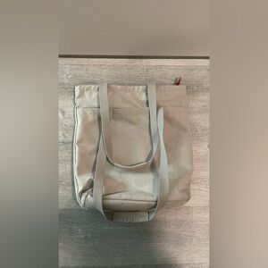 IKEA grey convertible tote/backpack
